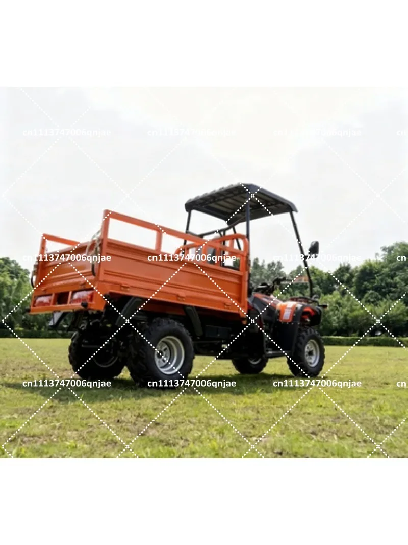250-300CC 4x4 All-Terrain Off-Road Vehicle with Trailer, Fast Speed Cargo Farm ATV