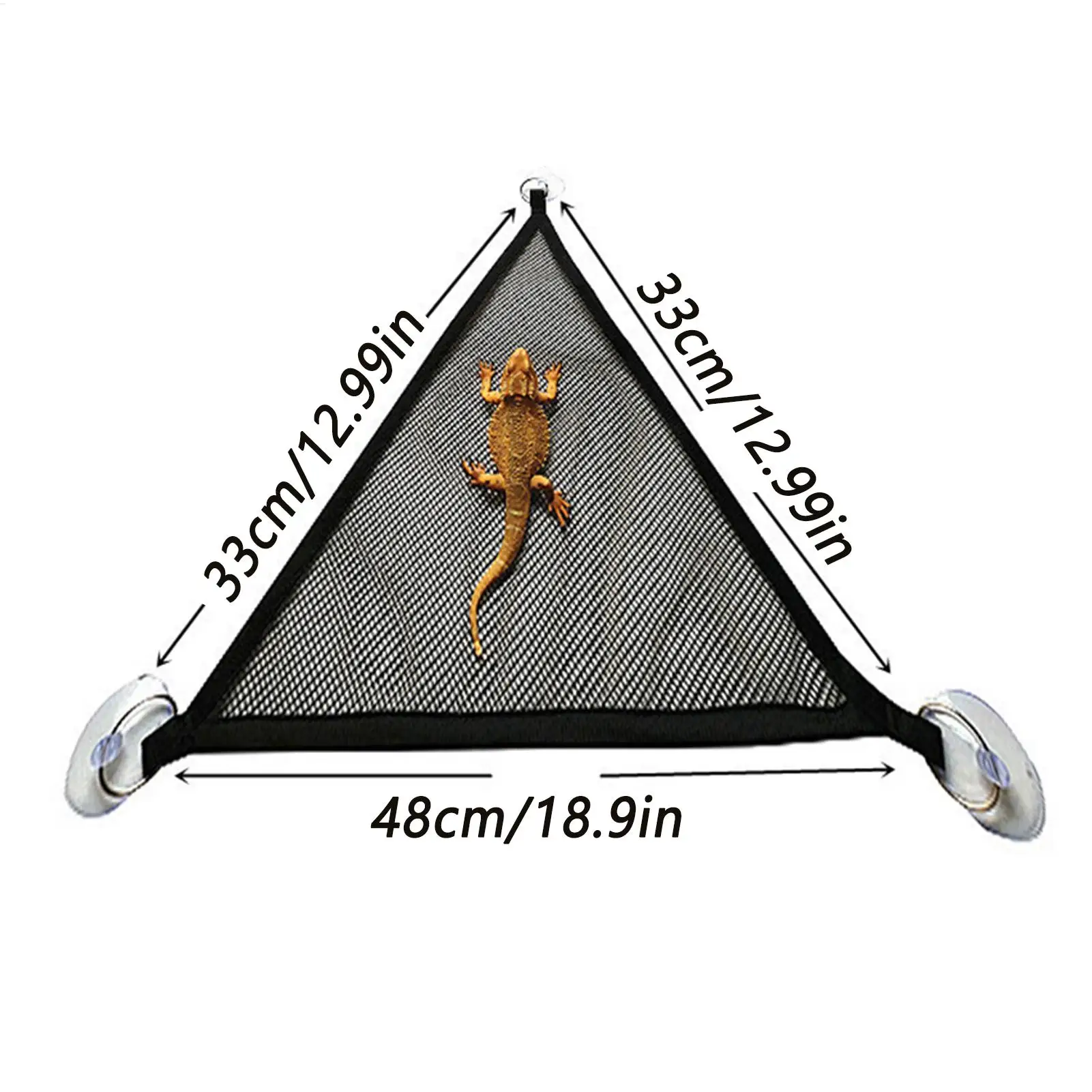 2pcs Breathable Mesh Reptile Hideouts Chinchilla Hammock Hamster And Sugar Glider Hammock Reptile Cooling Toy Lizard Hammock view 6