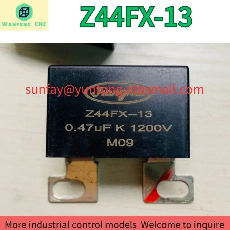 

second-hand Elevator frequency converter capacitor Z44FX-13 high-voltage surge absorption 0.47UF 1200V test OK Fast Shipping