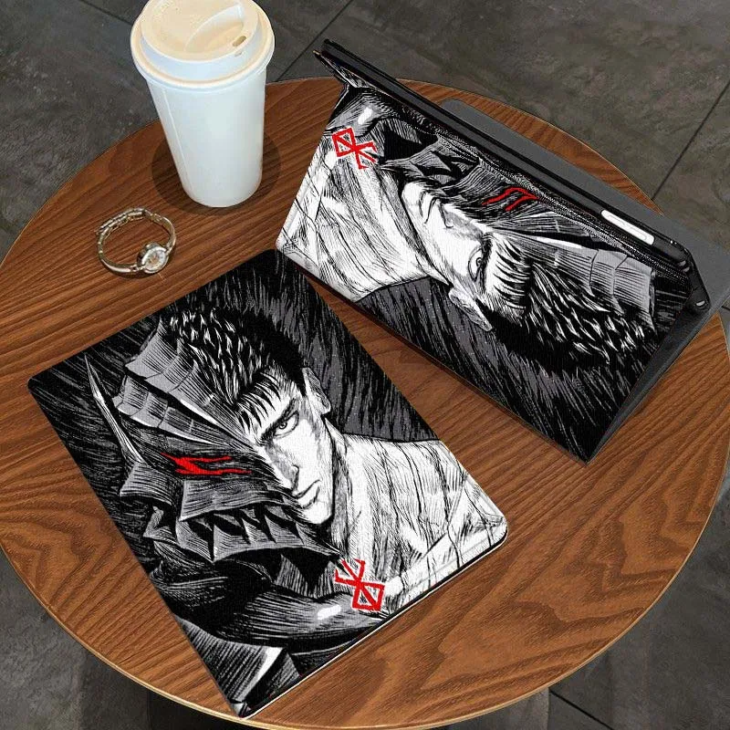 

Berserk модный аниме для iPad Pro Air Mini 1 2 3 4 5 6 7 7 8 9 10 11th 10.2 9.7 10.5 10.9 11 12.9 Чехол для планшета