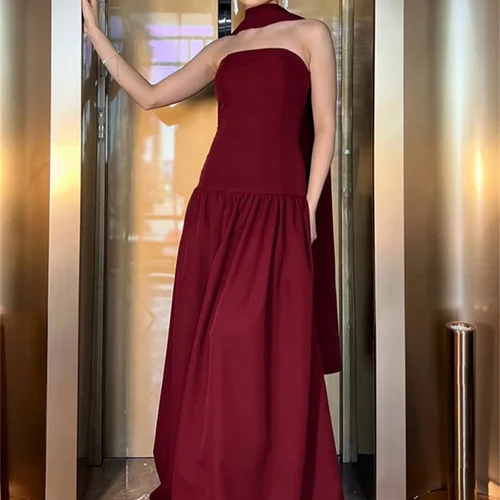 Nsauye 여성용 원피스, 이브닝 파티, 나이트 클럽, 긴 바디콘, 민소매 원피스, 2025 옷, 우아하고 시크한 패션, 여름 신상 