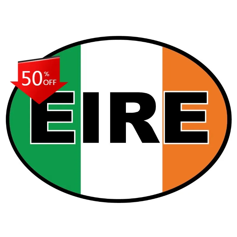 Eire Oval Flag Car …
