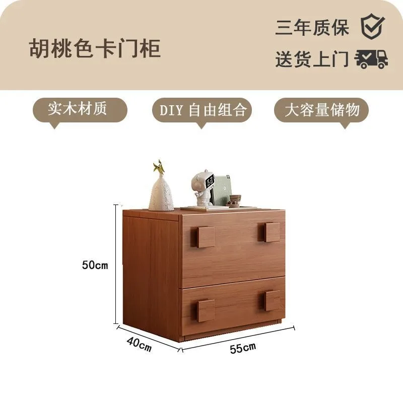 Retro Solid Wood   Door Bucket Cabinet Medieval Style Storage Cabinet For Living Room Bedroom Entryway