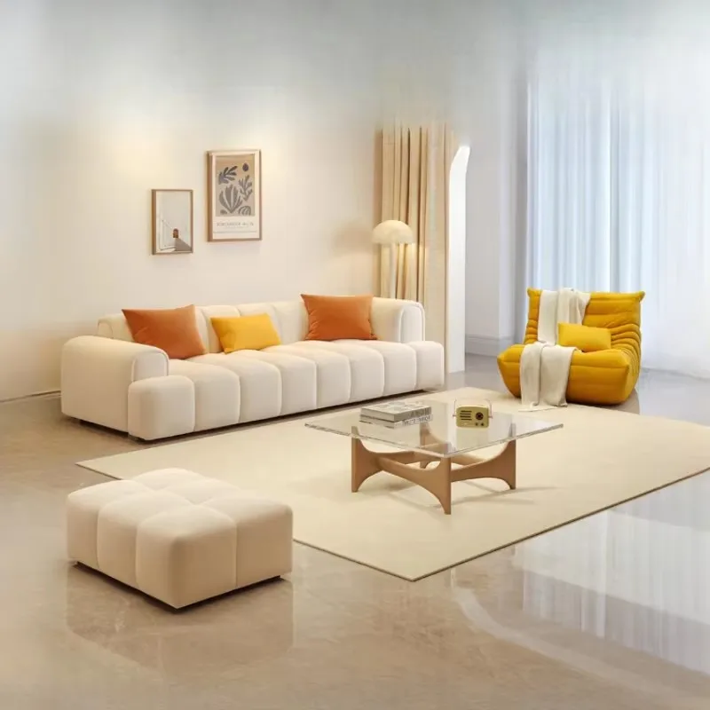 

Modern Minimalist Sofas Creative Designer Romantic Comfortable Art Sofas Leisure Luxury Aesthetics Sillon Cama Home Furniture