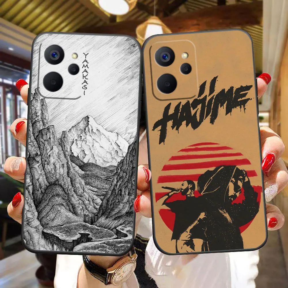 M-Miyagi Andy Panda H-Hajime Phone Case For OPPO Realme X50 XT X 11 10 9 9I 8 8I 7 6 Pro Plus Case Funda Coque Shell Capa Cover