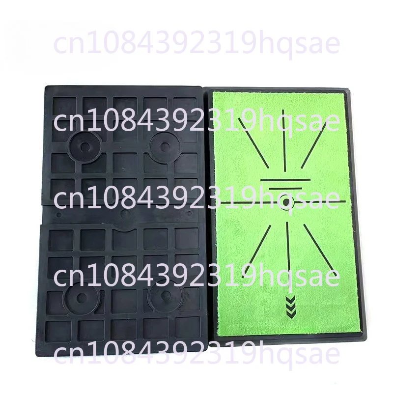 Outdoor Indoor Golf Swing Assist Pad, Ball Impact Record Pad, Anti Slip and Wear-resistant Golf Swing Practice