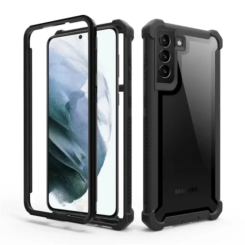 

Phone Case for Samsung Galaxy S21 Note 20 S20 Ultra 8 9 S8 S9 S10 Plus Lite S10e Heavy Duty Protection armor Shockproof Cover