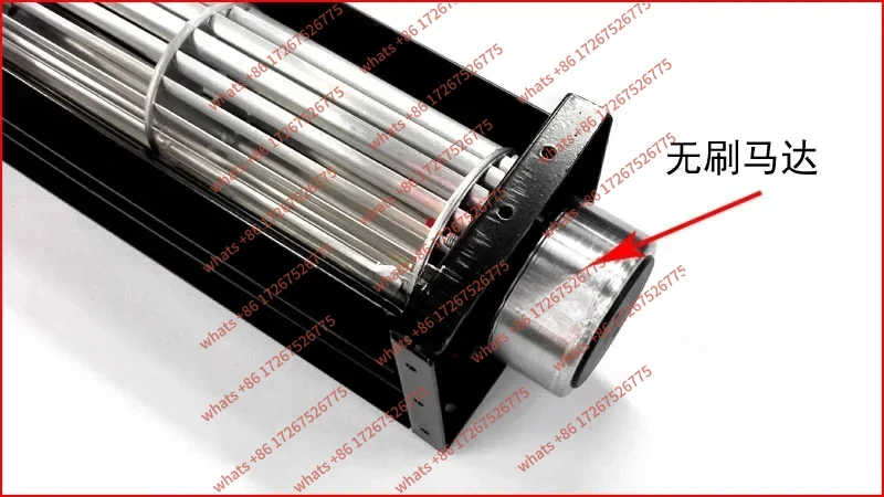 

30 Вентилятор с перекрестным потоком Вентилятор с перекрестным потоком постоянного тока 12 В/24 В Маленький барабанный вентилятор Воздушная занавеска Полоса Воздушная занавеска