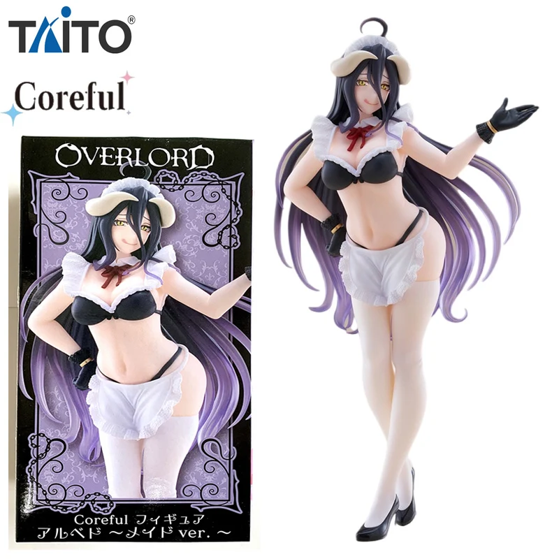 In Stock TAiTO Coreful OVERLORD IV Albedo Maid Attire Ver. 18M Anime Action Figures Model Collection Toy