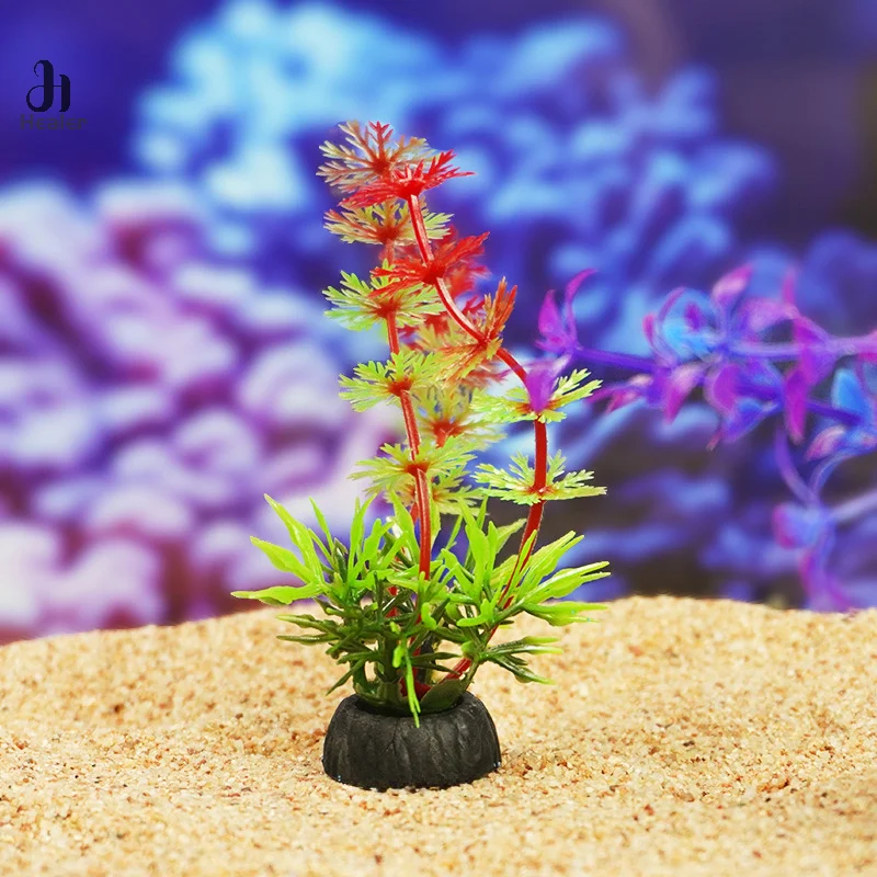 Simulation Artificial Plants Aquarium Decoration Underwater Weed Grass Aquarium Accessories Fish Tank Decoration Ornament