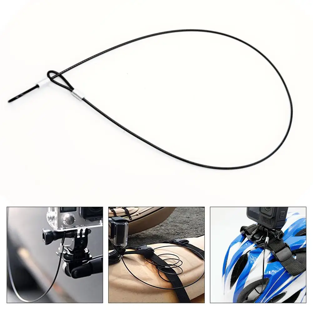 30/60 سنتيمتر كاميرا مكافحة قطرة الحبل الحبال ل dji عمل الرياضة كاميرا الدراجات السلامة ل الذهاب برو 13 12 Insta360 X4 X5 Osmo H1I6 #4