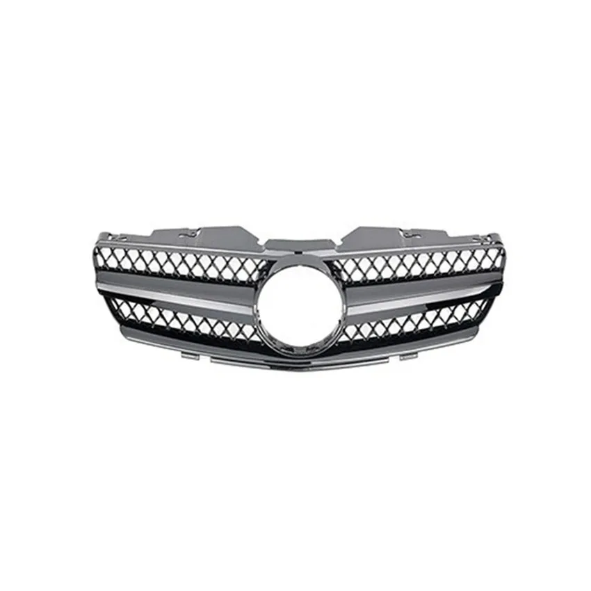 Voor Mercedes Benz R230 SL Klasse W230 2003-2006 SL500 SL550 SL600 2-Deur Convertible AMG Grille bovenste Grill Hood Mesh
