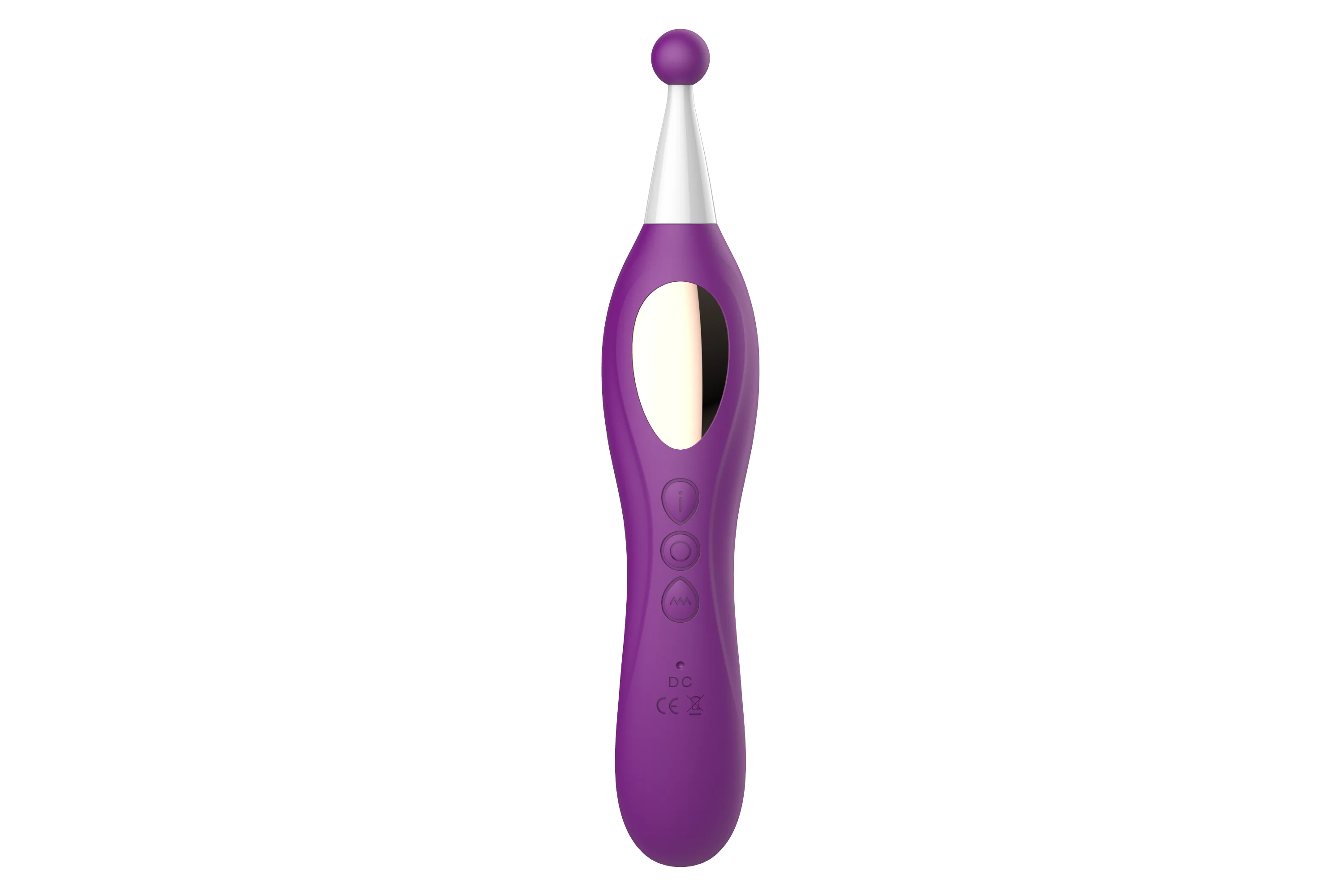 Powerful high-frequency suction vibration stick, vaginal clitoris double caress, female intimate toy, couple's small toy