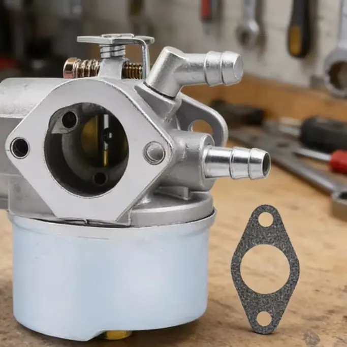 テカムセ55hp-65hpエンジン用ヘビーデューティーキャブレターキット、640004-640014の代替品、庭用除雪機、高圧洗浄機の修理用
