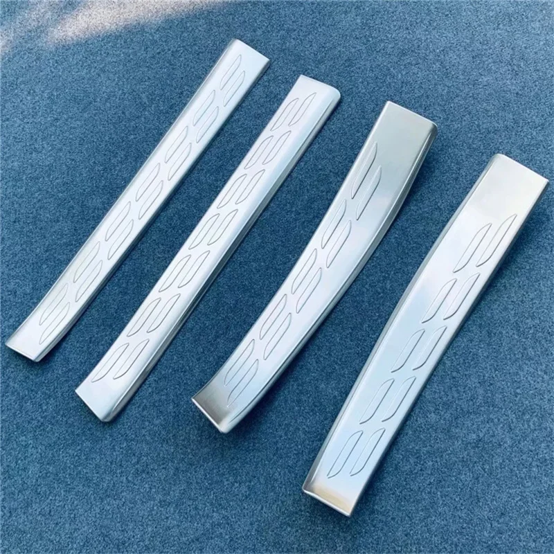 

WELKINRY For Nissan Note E13 3rd Generation 2021-2024 Inner Car Doorsill Threshold Welcoming Foot Pedal Scuff Guard Plate Trim