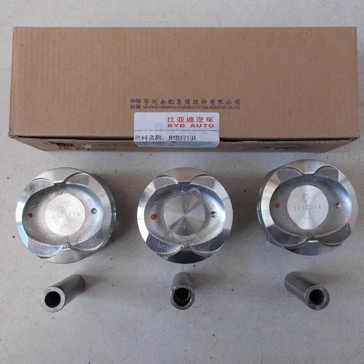 3pcs/set Engine piston for BYD F0  371QA engine