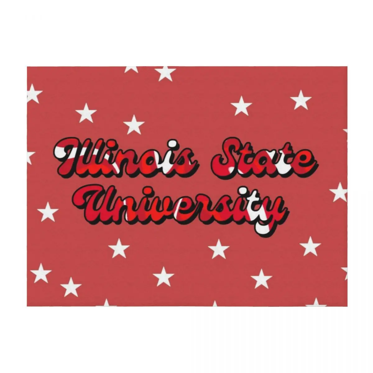 

illinois state marble/stars Throw Blanket Baby manga Decorative Beds Decorative Throw Blankets