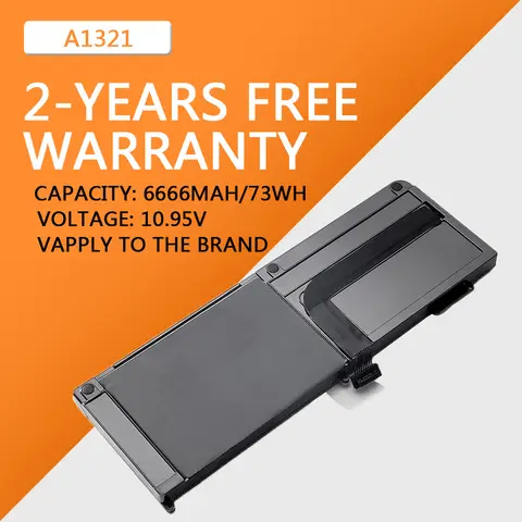 A1321 Laptop Battery For Apple Macbook Pro 15' A1286 2009 2010 Year Version 020-6380-A