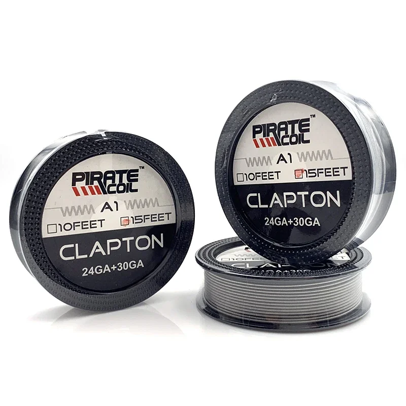 

Original Pirate Clapton Heating Wire Fused Alien Clapton Material for DIY Coil Jig Cotton Tools