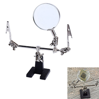 Third Hand Soldering Iron Stand Clamp Helping Hands Clip Tool PCB Holder Electrical Circuits Hobby Bold Plus Fixed Version
