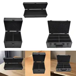 Trading Card Storage Box Portable Case Holder for Rigid Cards Gathering Sports Cards Baseball Card Standard Cards Graded Cards