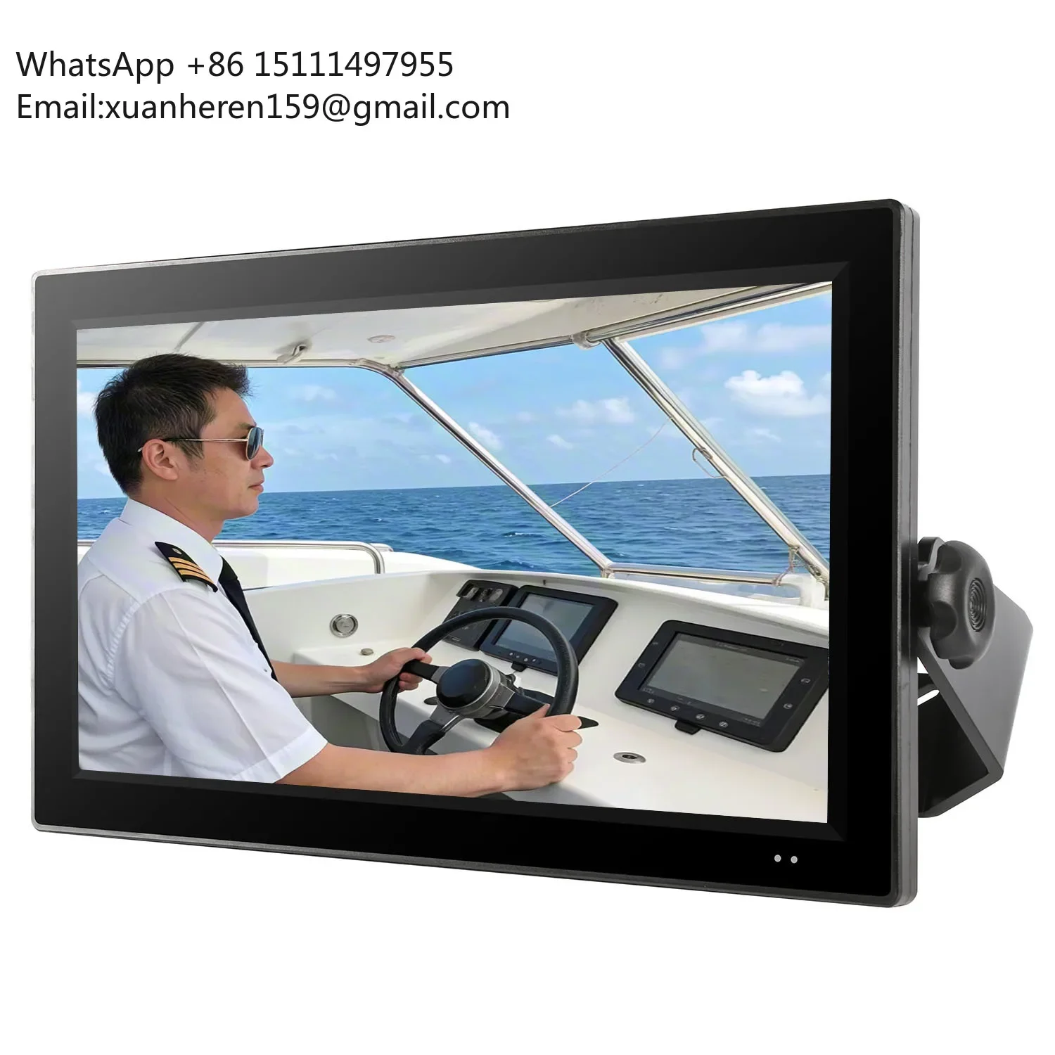 

Marine 1500 Nits Ip67 Outdoor Lcd Screen Display Industrial Waterproof Monito