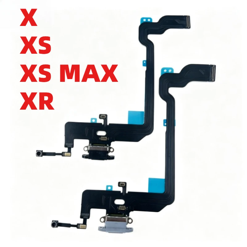 joliwow OEM USB Port Charger Dock Connector Mic Charging Flex Cable For iPhone Xs Max X XR Dock Charging Flex
