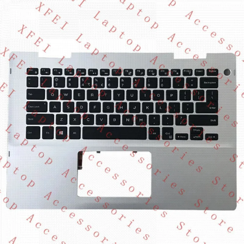 

F For Dell Inspiron 14 5481 5482 5491 Palmrest Backlit US Keyboard 41KVJ 041KVJ