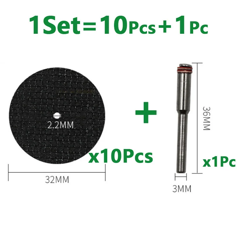 1 セット金属切断ディスクミニ樹脂丸鋸刃電動グラインダー切断および研削ツール用