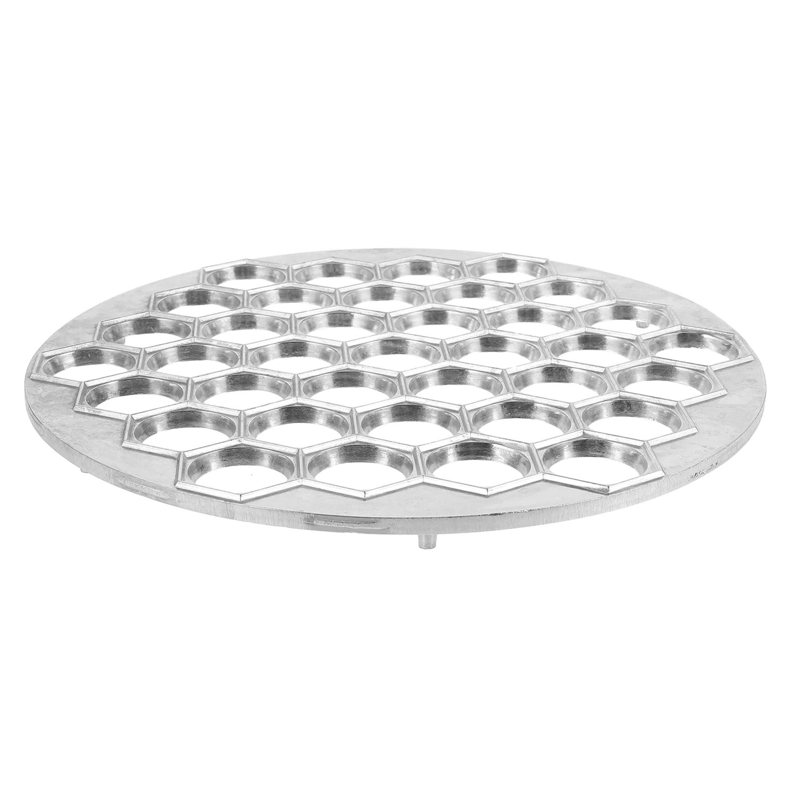 Legering Dumpling Maker Ravioli Making Mold Mold Kitchen Tool voor Home Restaurant (Zilver) dumplings Making Mold