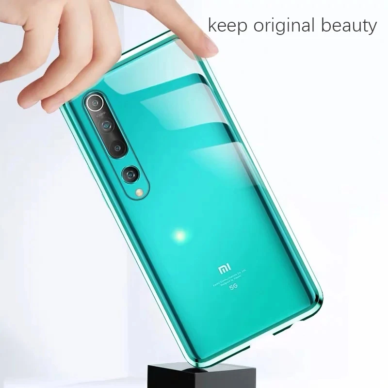 

360 magnetic metal double-sided glass case for Xiaomi Redmi K60 K70 Note 1112PRO for Xiaomi 12 13 transparent cover