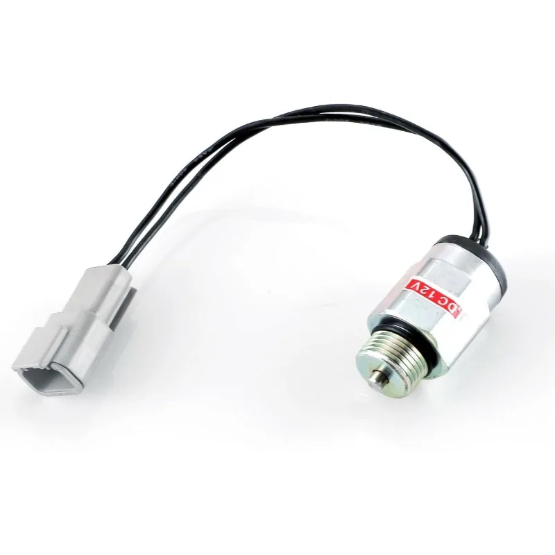 

12VDC Fuel Shut Off Solenoid 6676029 Compatible for Bobcat 751 753 763 773 863 864 873 883 963 S100 S130 S150 S160 S175