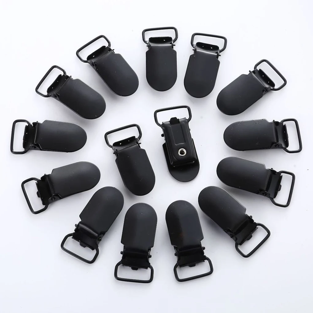 10pack/lot Fashionable Sewing Accessory Professional Suspender Buckle Durable Sewing Suspender Clip