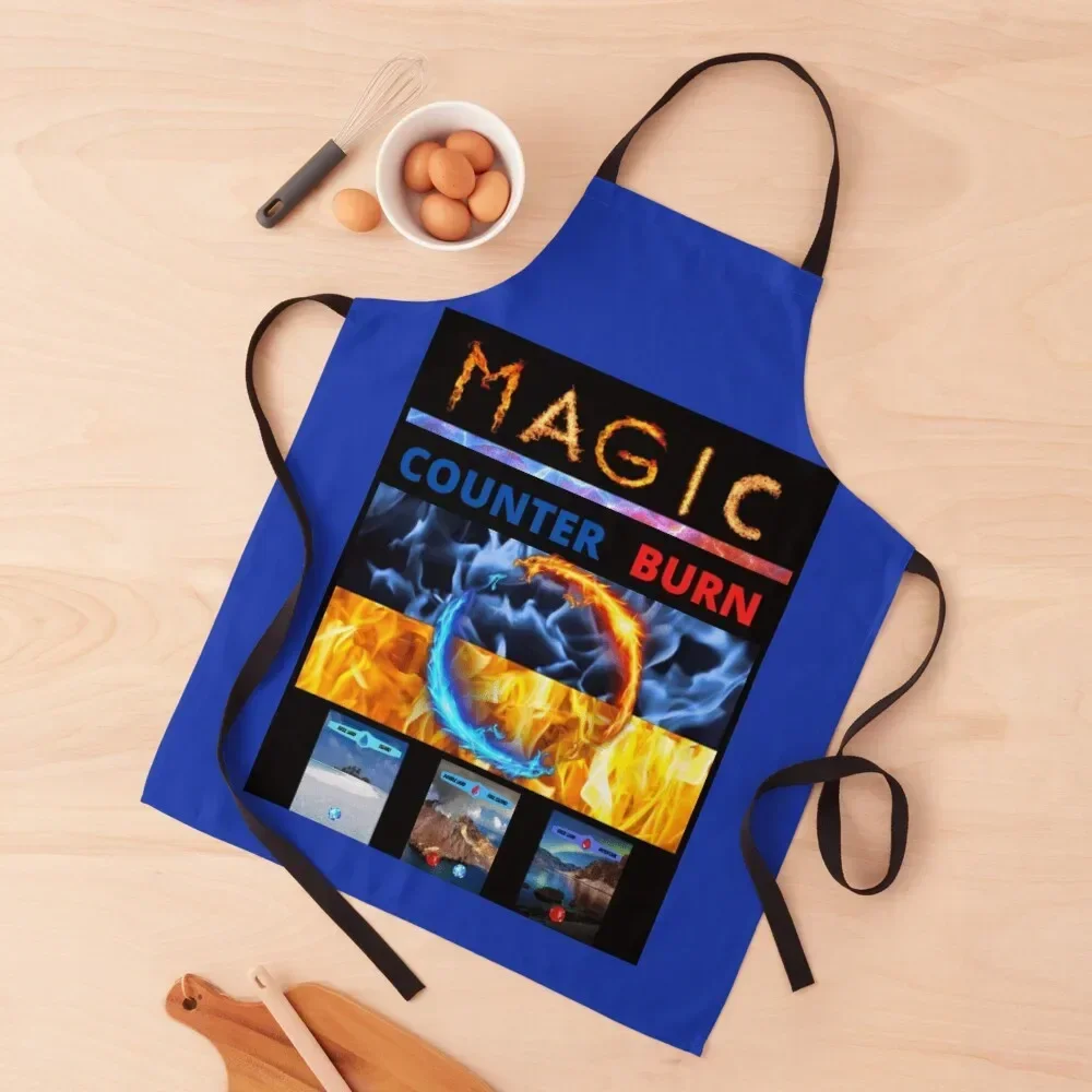 Magic Counter Burn Apron Kitchen Supplies Idea Goods Hairdressing Hairdresser Accessories Apron