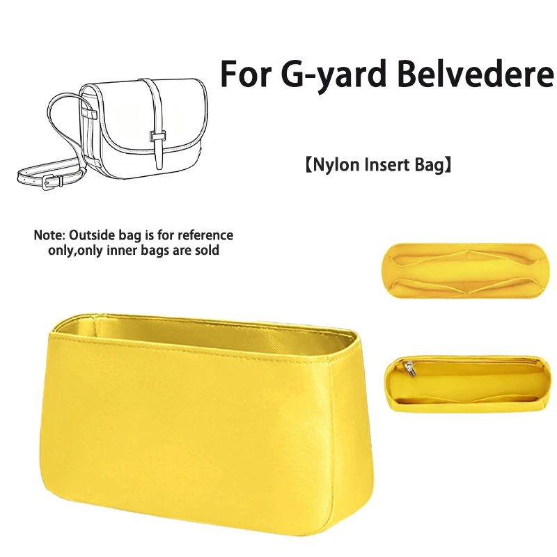 EverToner Durable Nylon Inner Liner for G-yard Belvedere Messenger Lightweight Protection Tidy Storage Ideal Bag Companion