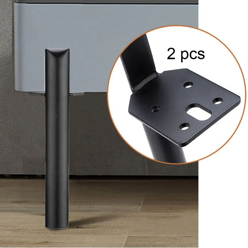 

2pcs Furniture Legs Mounted Style Furniture DIY Replacement Feet Coffee Table Feet Metal Furniture Leg for Sofa Cabinet Side