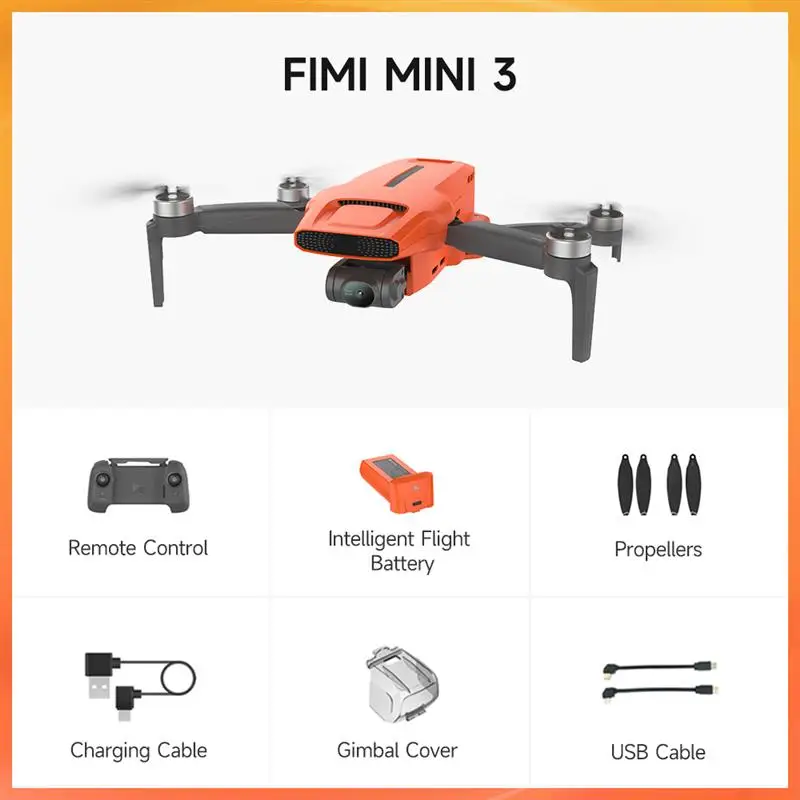 To MINI 3 2024 New 4K 60fps AI Night Video 9km range 3-axis Gimbal Camera Drones 249g Ultralight design Mini Smart Drone dron