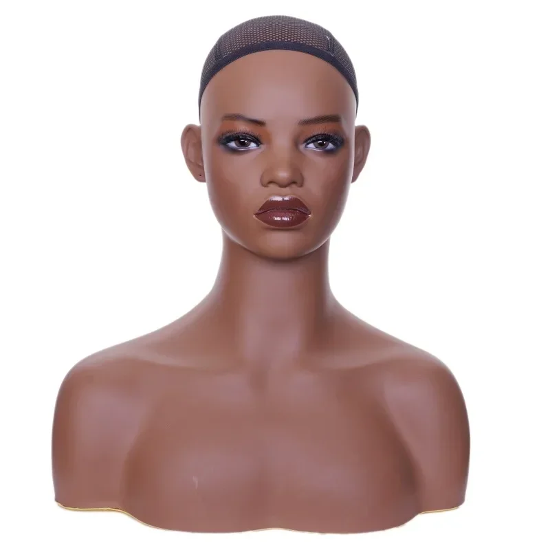 realistic-afro-female-mannequin-head-with-shoulders-for-wigs-hats-jewelry-display