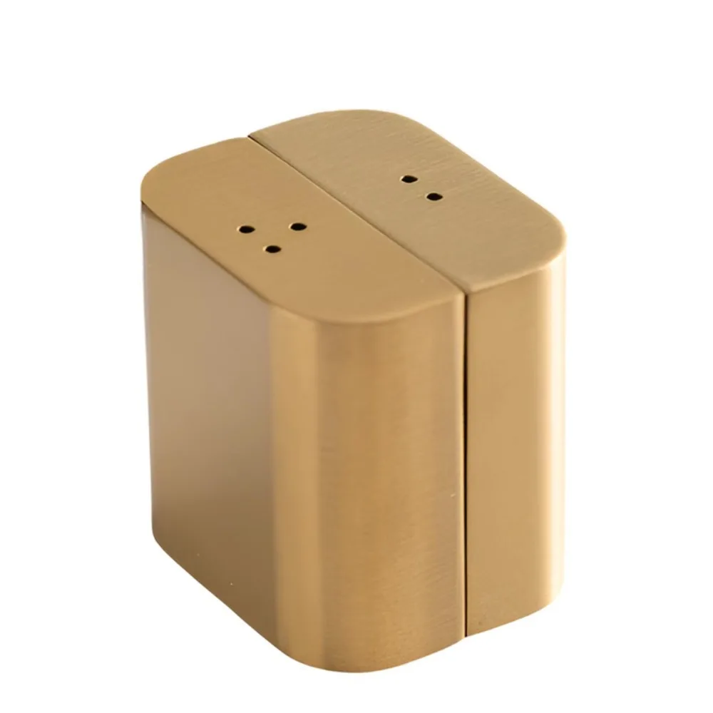 

304 Stainless Steel BBQ Seasoning Bottle Drop-resistant Unbreakable Spice Jar Stainless Steel Pepper and Salt Bottle Outdoor