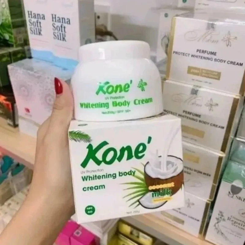 Kem Body Kone Siêu Trắng Trong 7 Ngày Removing Skin Blemishes, Moisturizing And Bright White Kem Body Duong Trang KONE