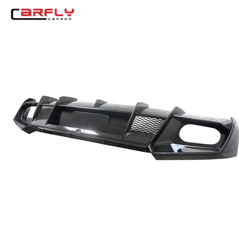 

Carbon Fiber Mansory Style Rear Diffuser for Lamborghini Huracan LP610 LP580 Tuning