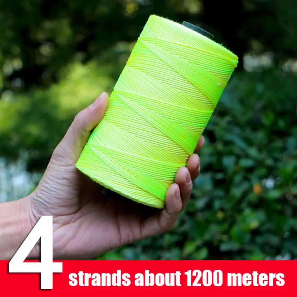Nylon Line Braided Rope Nylon Knit Kite Line DIY Large Power Fishing Line Durable 2/3/4 Strands Tire Line Handicraft
