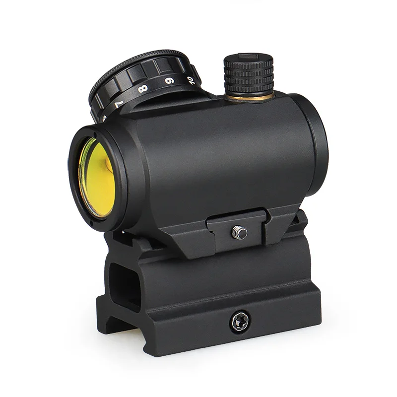 

FLY SHARK Tactical 2MOA Dot Size IR Illuminated Mini Red Dot Sight Scope For Hunting Shooting HK2-0069B