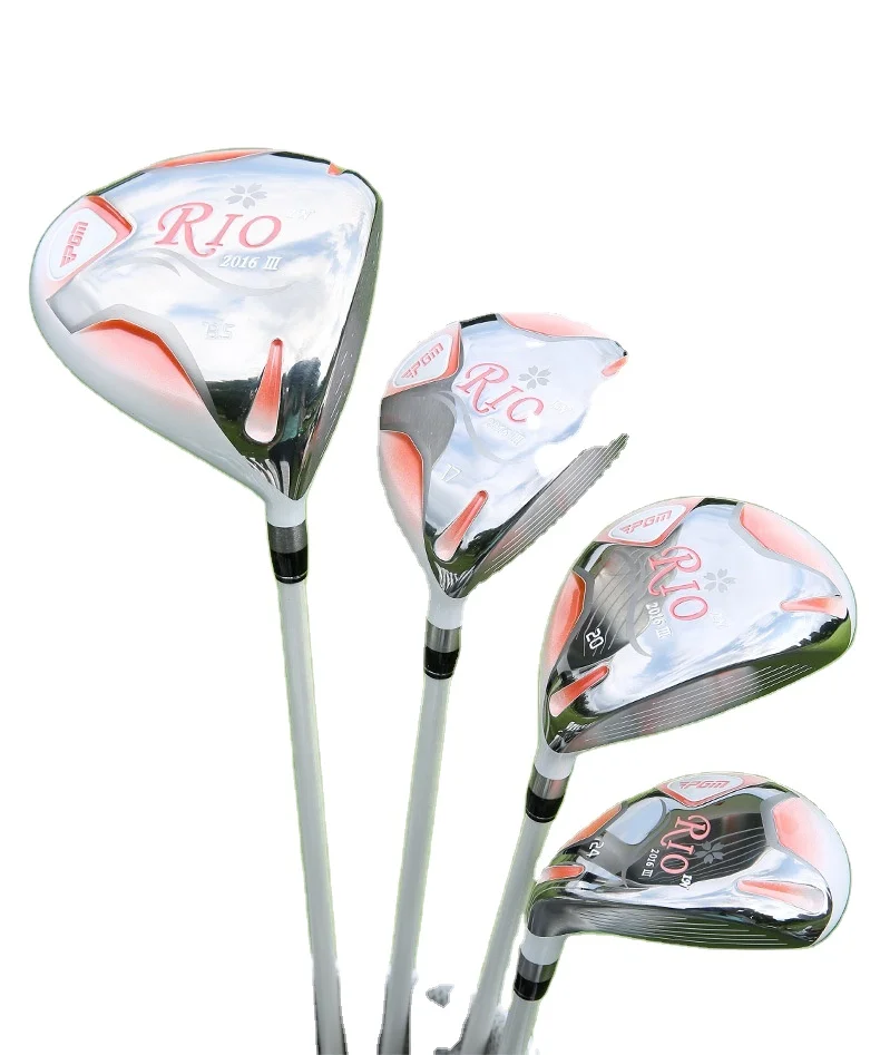 Beginner Carbon Golf Clubs Complete Set Women Junior Golf Sets Custom Logo Golf Clubs