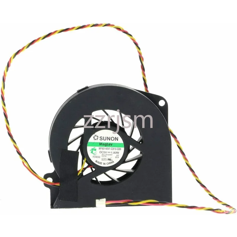 Ventilador de refrigeração de CPU para Dell Inspiron one 2330 OptiPlex 9010 9020 9030 AIO 6X58Y 06X58Y usado 90% novo