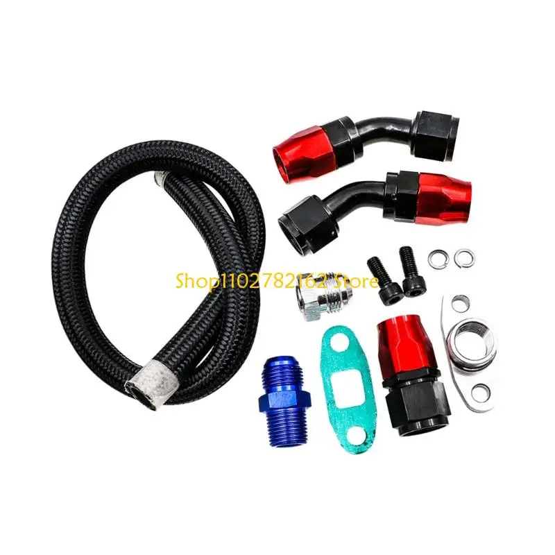 

547B Customizable Boosted Oil Line Set With Secure Connection Design Boosted Oil Supply Line for Vibration Operation