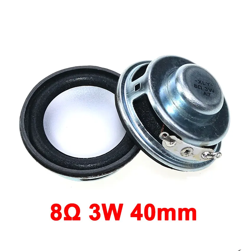 1Piece Speaker Horn 3W 4R 5W 8R Diameter 36mm 40mm 45mm 50mm Amplifier Rubber Gasket Loudspeaker Trumpet 4 Ohms 8 Ohms