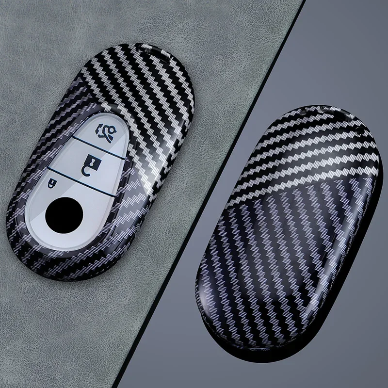 ABS Car Remote Key Case Cover Shell For Mercedes Benz A C E S G Class GLC CLE CLA GLB GLS W177 W205 W213 W222 X167 AMG