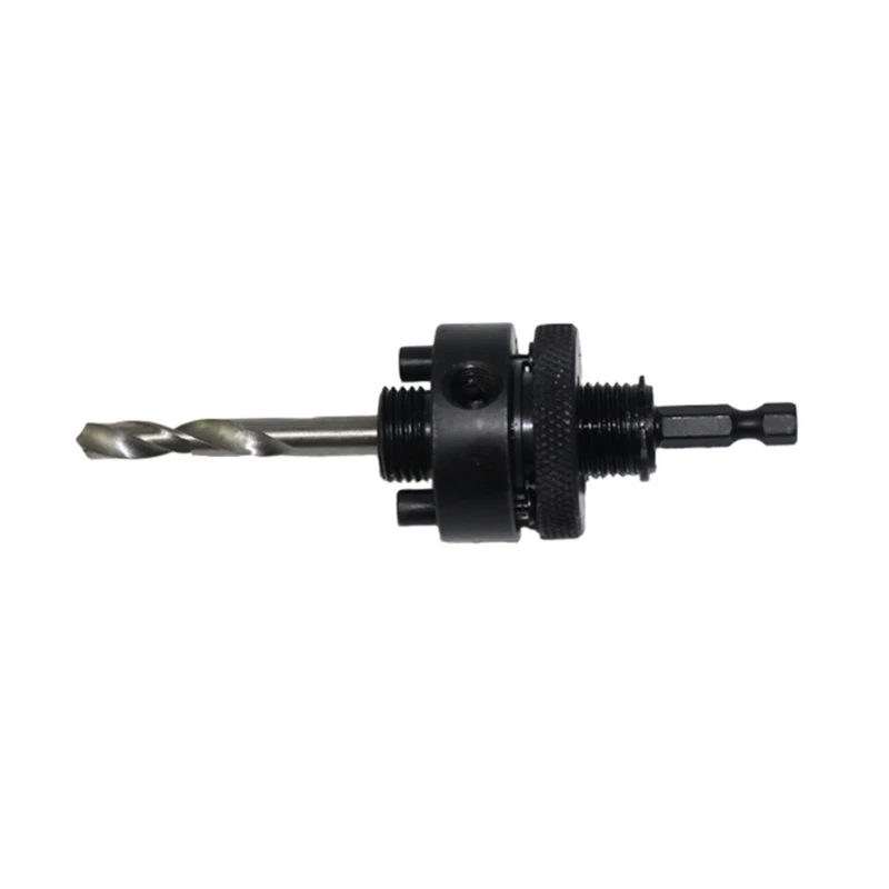 Eje de vástago hexagonal de 1/4 "para sierras de agujero, taladro piloto HSS de 32-210mm con/1/4"