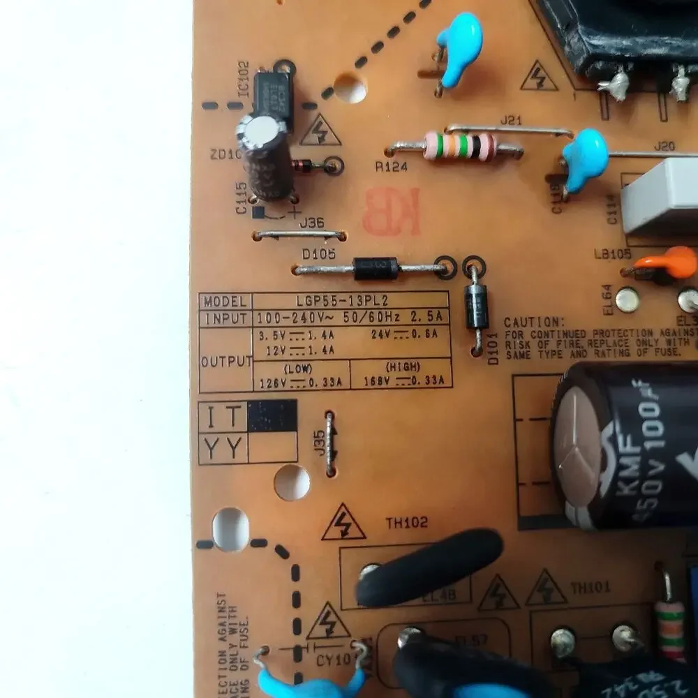 EAX64905601(1.9) EAY62810701 LGP55-13PL2 Power Supply Board is for 55LA6205-UA 55LN5400-CN 55LA60S-ZA 55LA620S 55IN575S 55LA620V